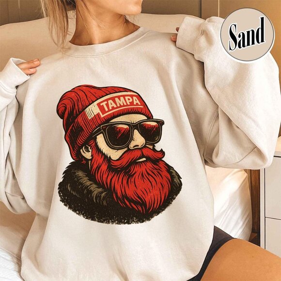 Renee F Tops - Tampa Bay Football Graphic Style Crewneck Sweatshirt 159